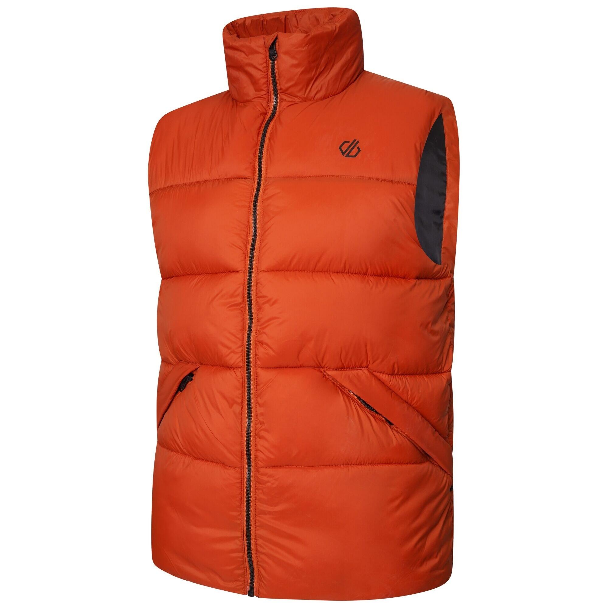 Mens Jermaine Jenas Mentor Padded Gilet (Burnt Brick) 3/5