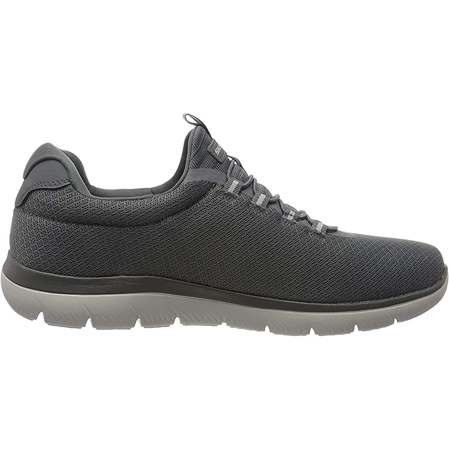 Mens Summits Trainers (Charcoal Grey) 3/5