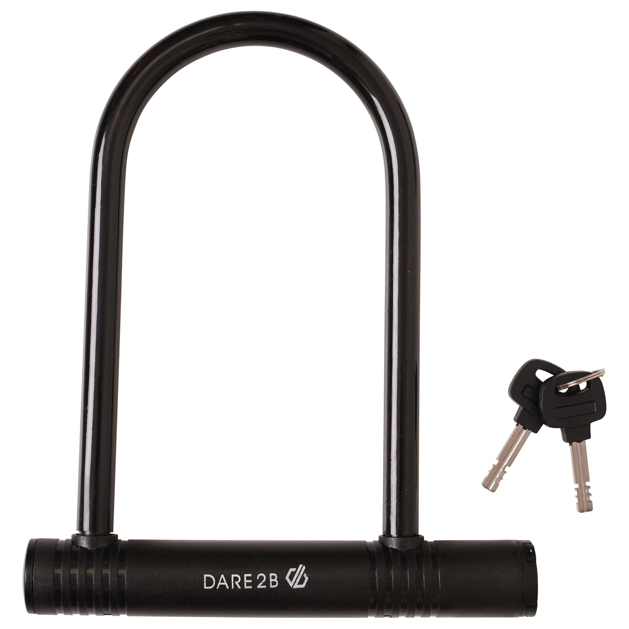 D-shaped bicycle lock (Black)