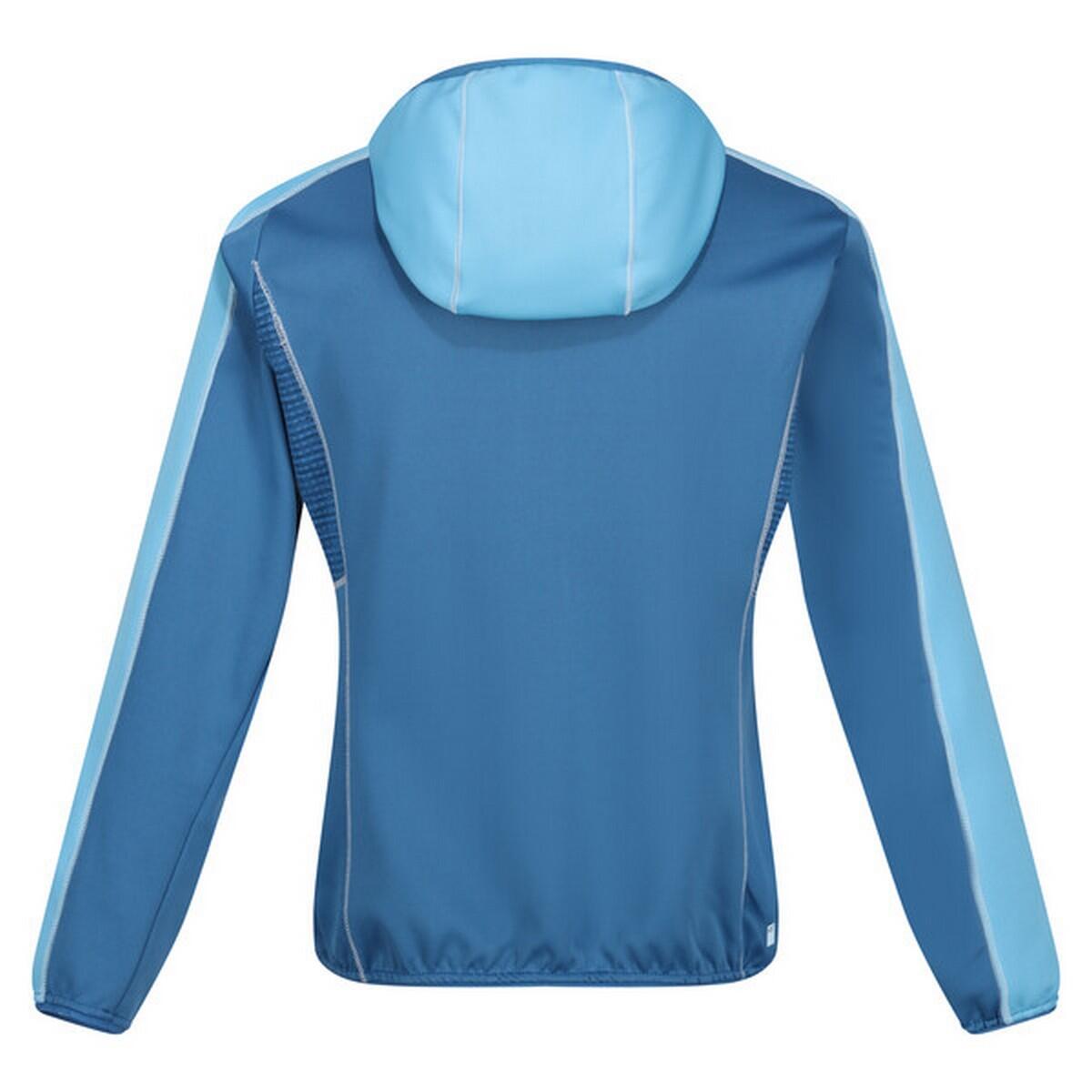 Womens/Ladies Attare Lightweight Jacket (Vallarta Blue/Ethereal Blue) 2/5