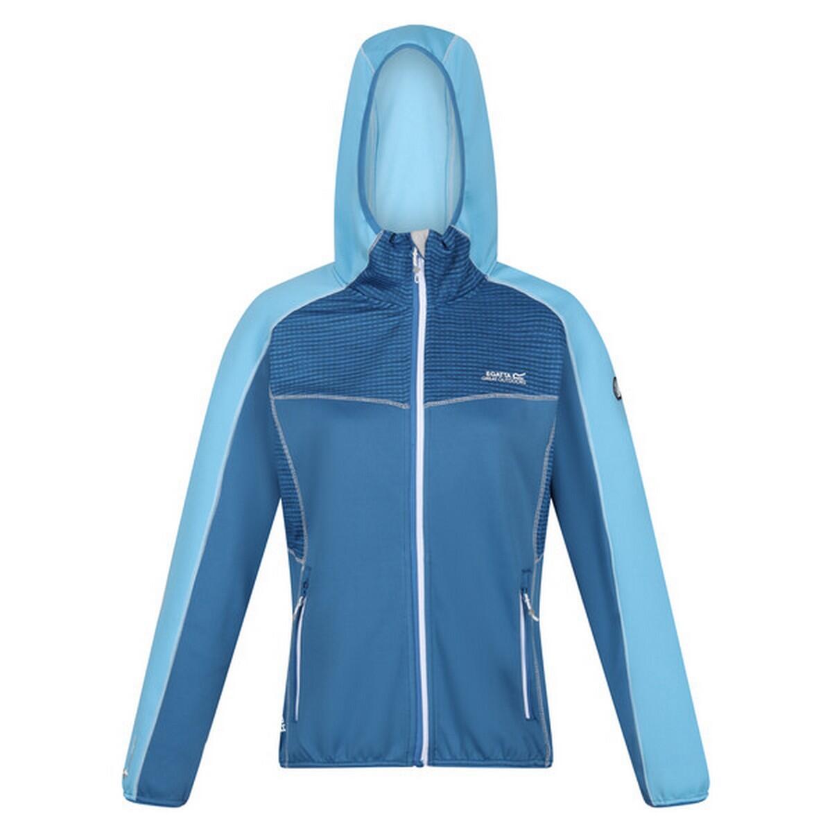 Womens/Ladies Attare Lightweight Jacket (Vallarta Blue/Ethereal Blue) 1/5