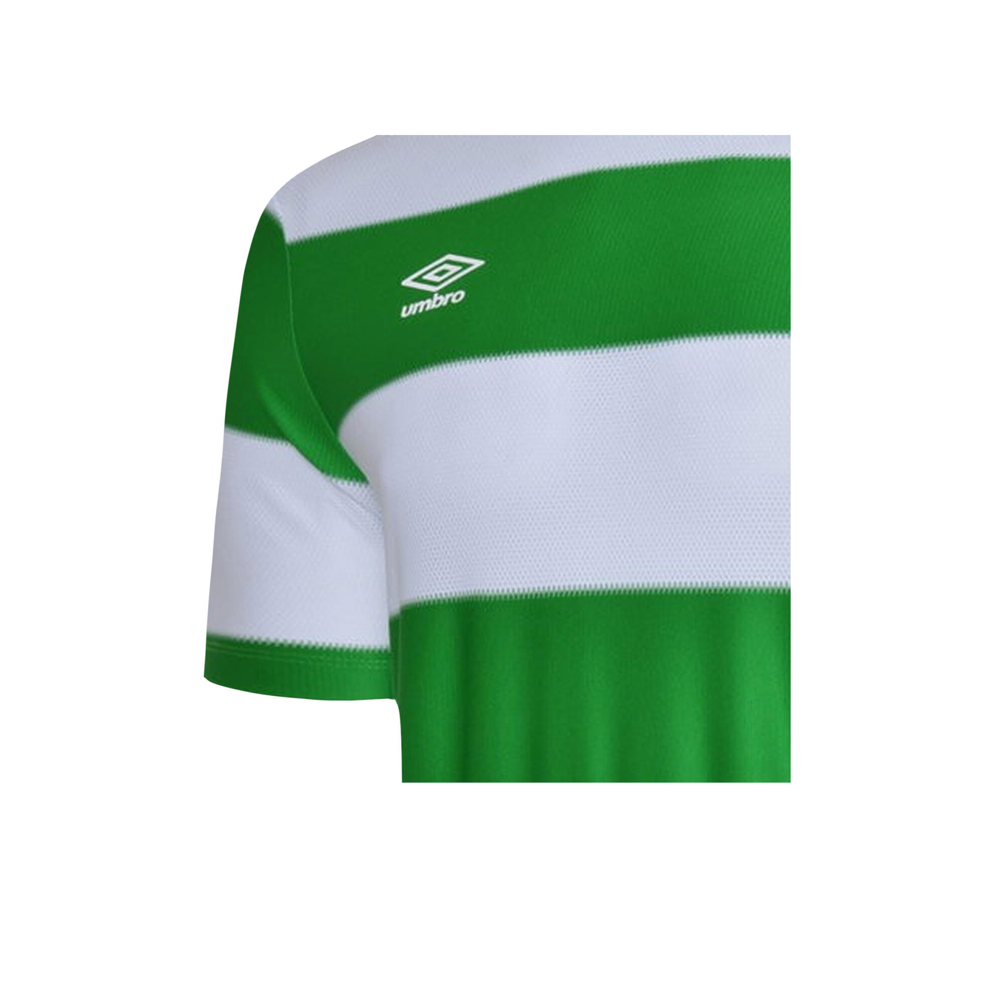 Childrens/Kids Triumph Jersey (Emerald Green/White) 3/3