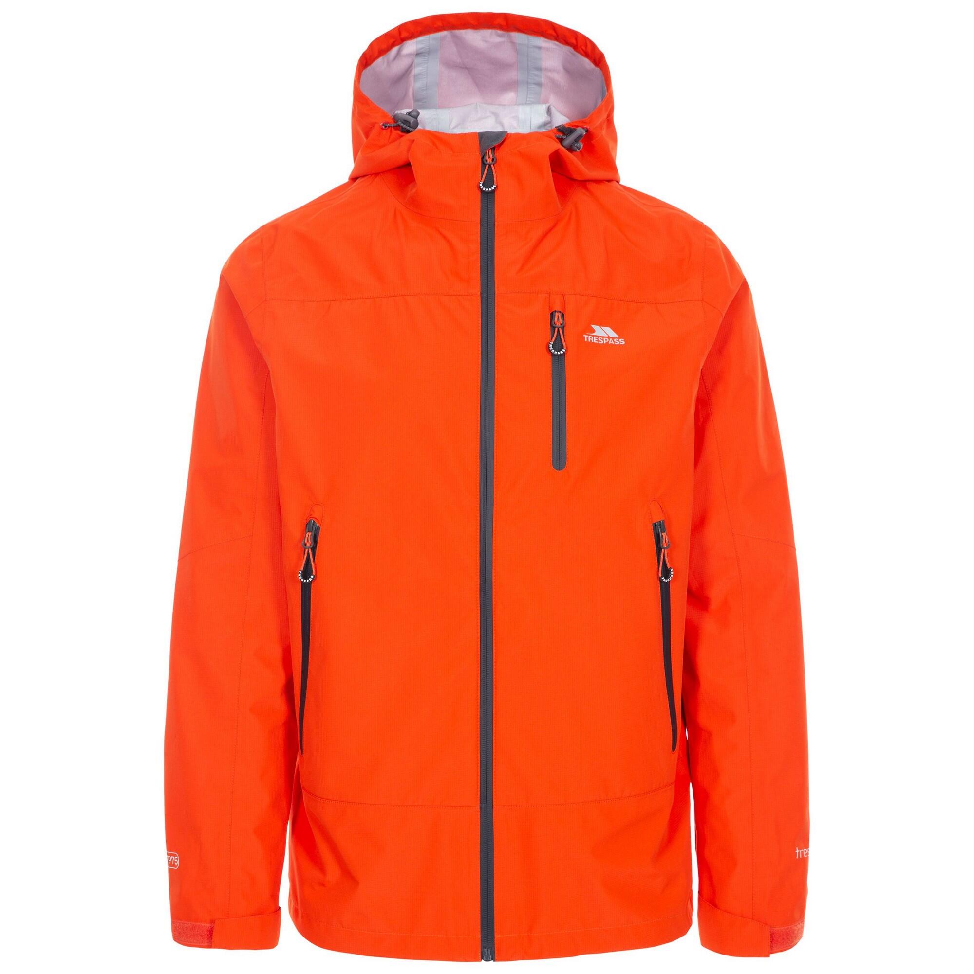 RAKENFARD Men's Waterproof Jacket (Orange)