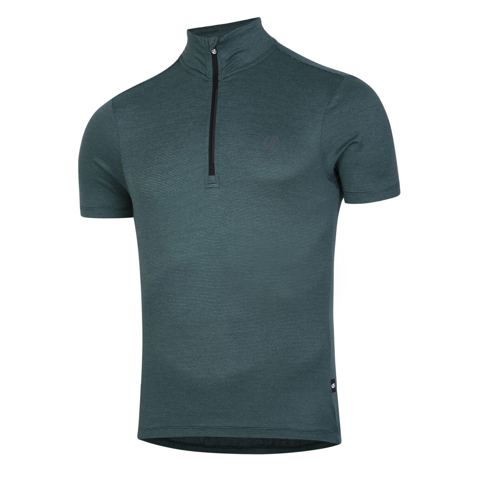 Mens Pedal It Out Lightweight Jersey (Mediterranean Green) 3/4