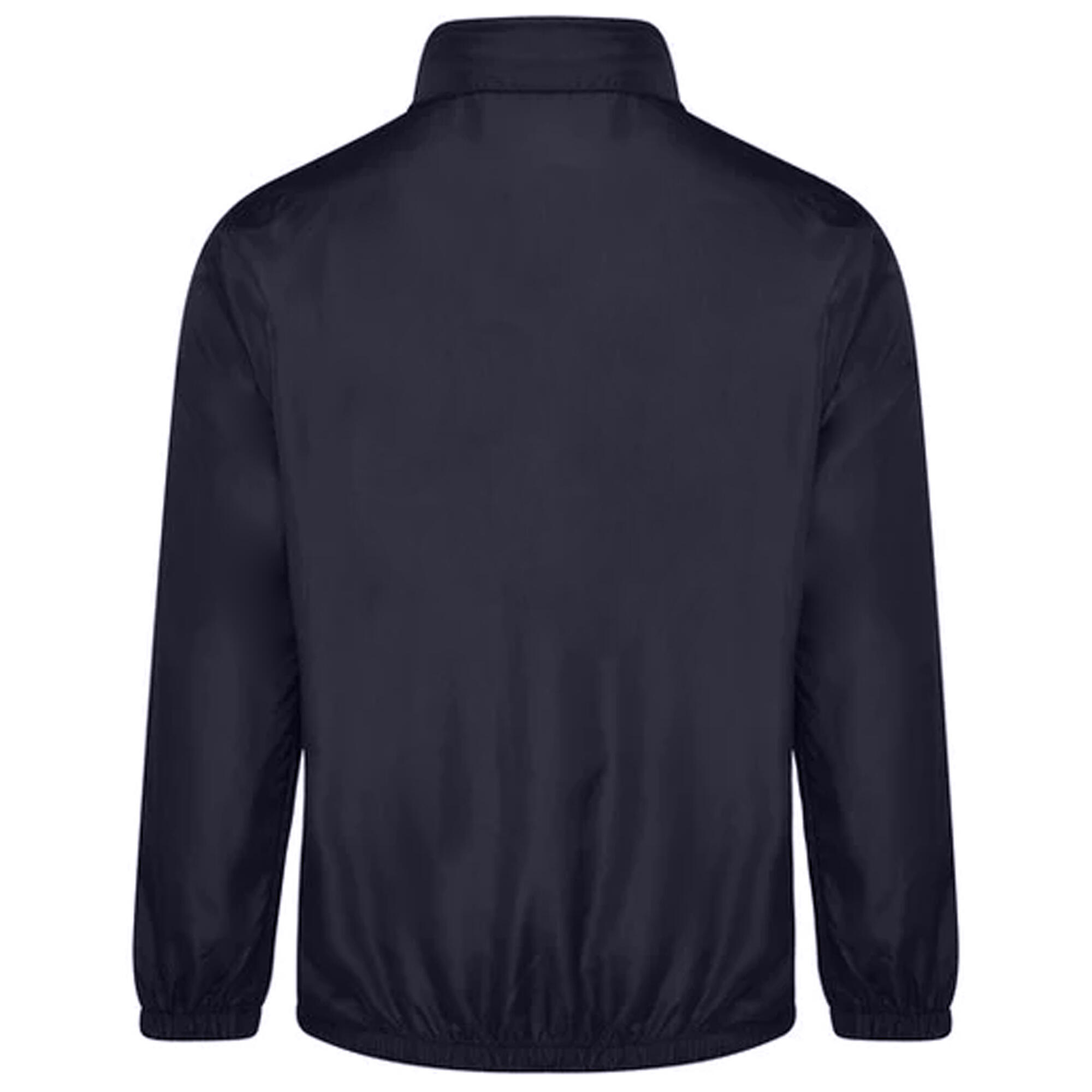 Mens Club Essential Bonded Jacket (Dark Navy/White) 2/2