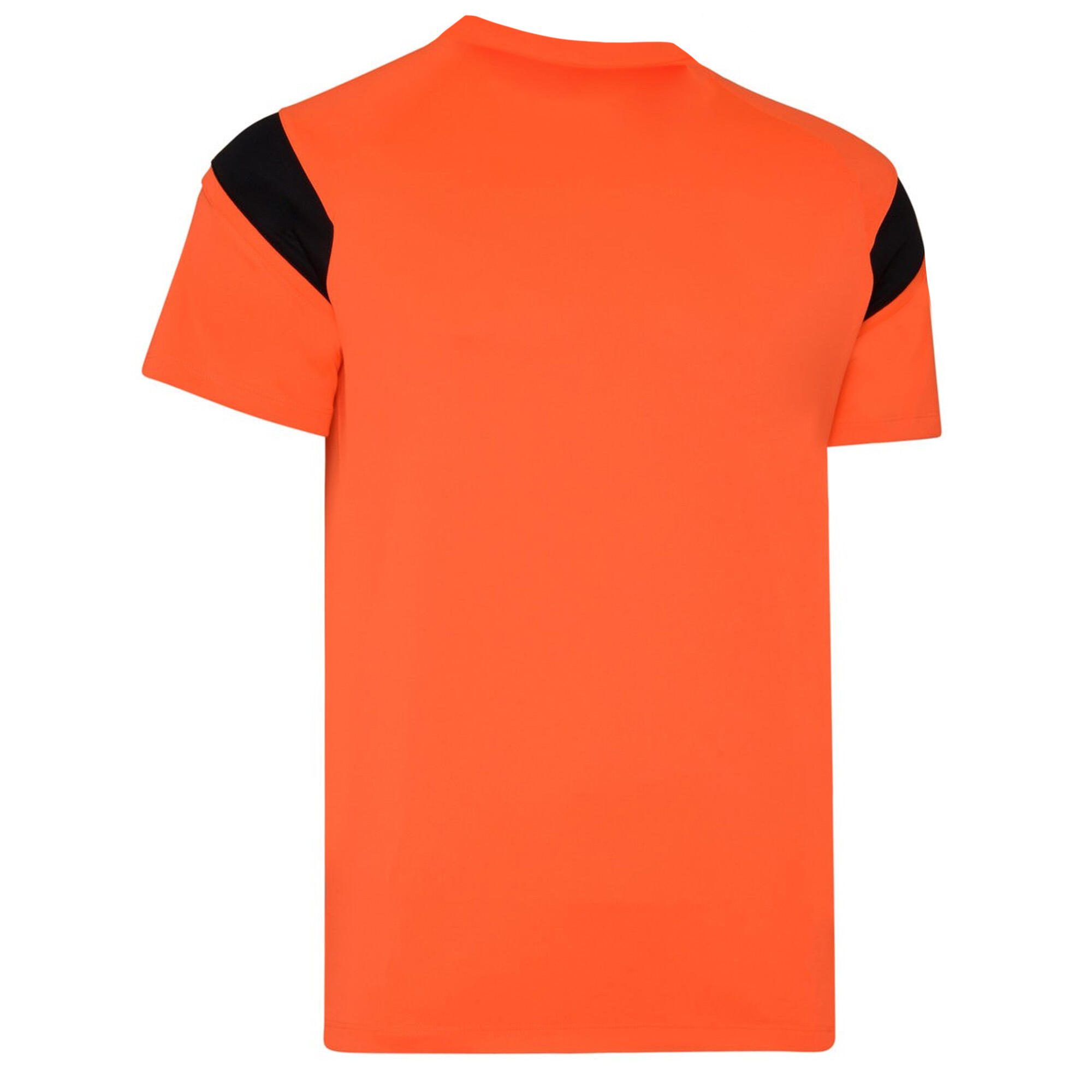 Childrens/Kids Training Jersey (Shocking Orange/Black) 3/3