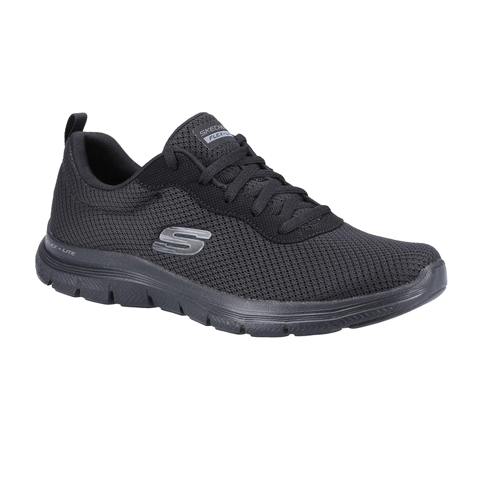 SKECHERS Womens/Ladies Flex Appeal 4.0 Brilliant View Trainers (Black)