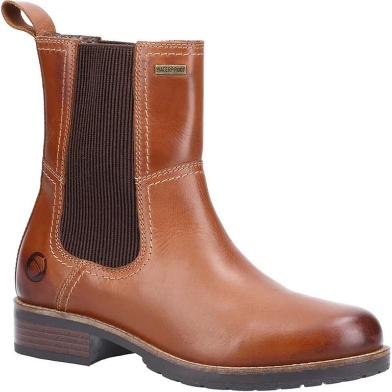 Bottines Chelsea SOMERFORD Femme (Marron clair)