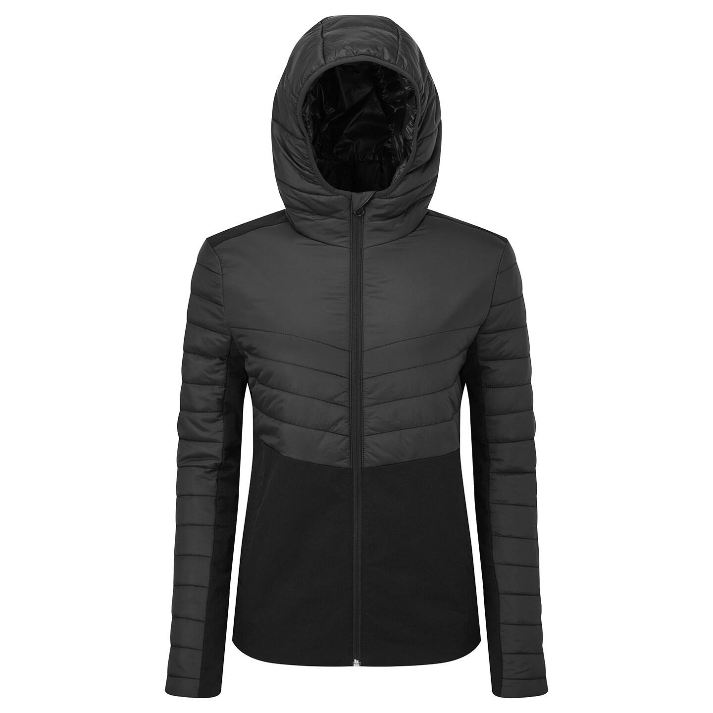 Womens/Ladies Insulated Soft Shell Jacket (Black) 1/3