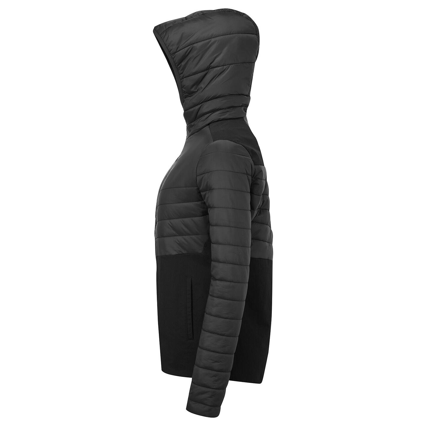 Womens/Ladies Insulated Soft Shell Jacket (Black) 3/3