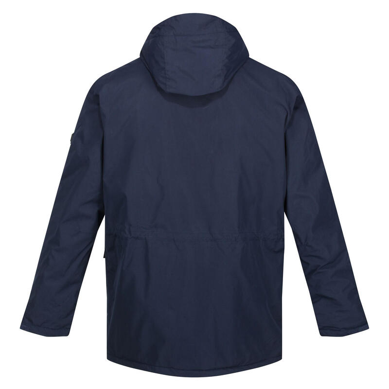 Parka Impermeabile Uomo Regatta Palben Blu Navy Nero