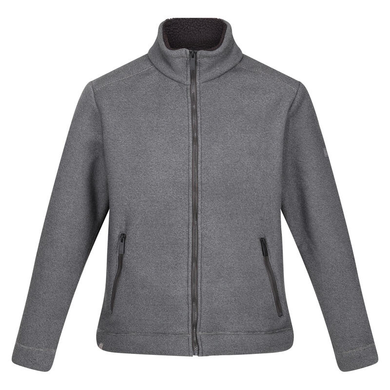 Veste polaire GARRIAN Homme (Gris orage / Noir)