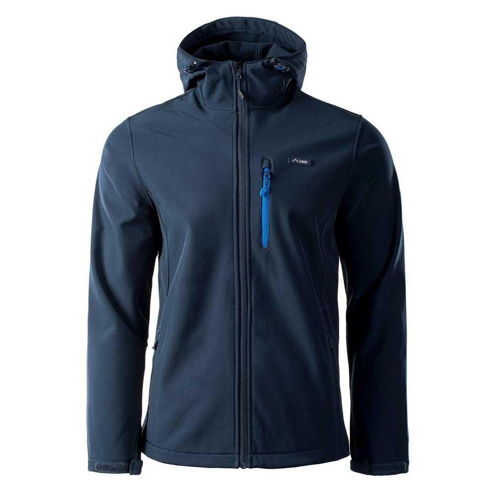 Elbrus - Veste Softshell Iver Homme (bleu Sombre) - Softshell - Bleu - 42 M/l - Decathlon