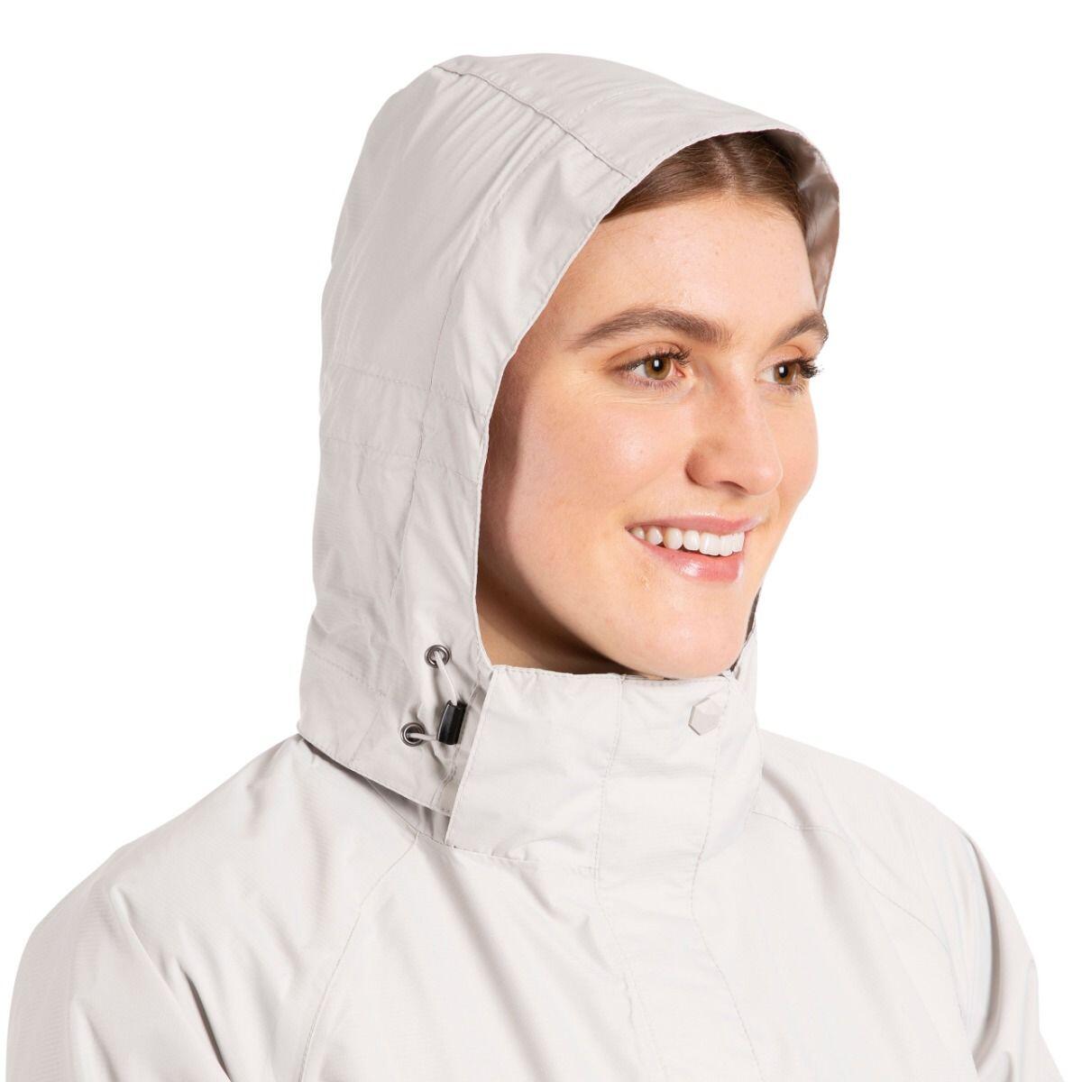 Womens/Ladies Review Waterproof Jacket (Fawn) 4/5