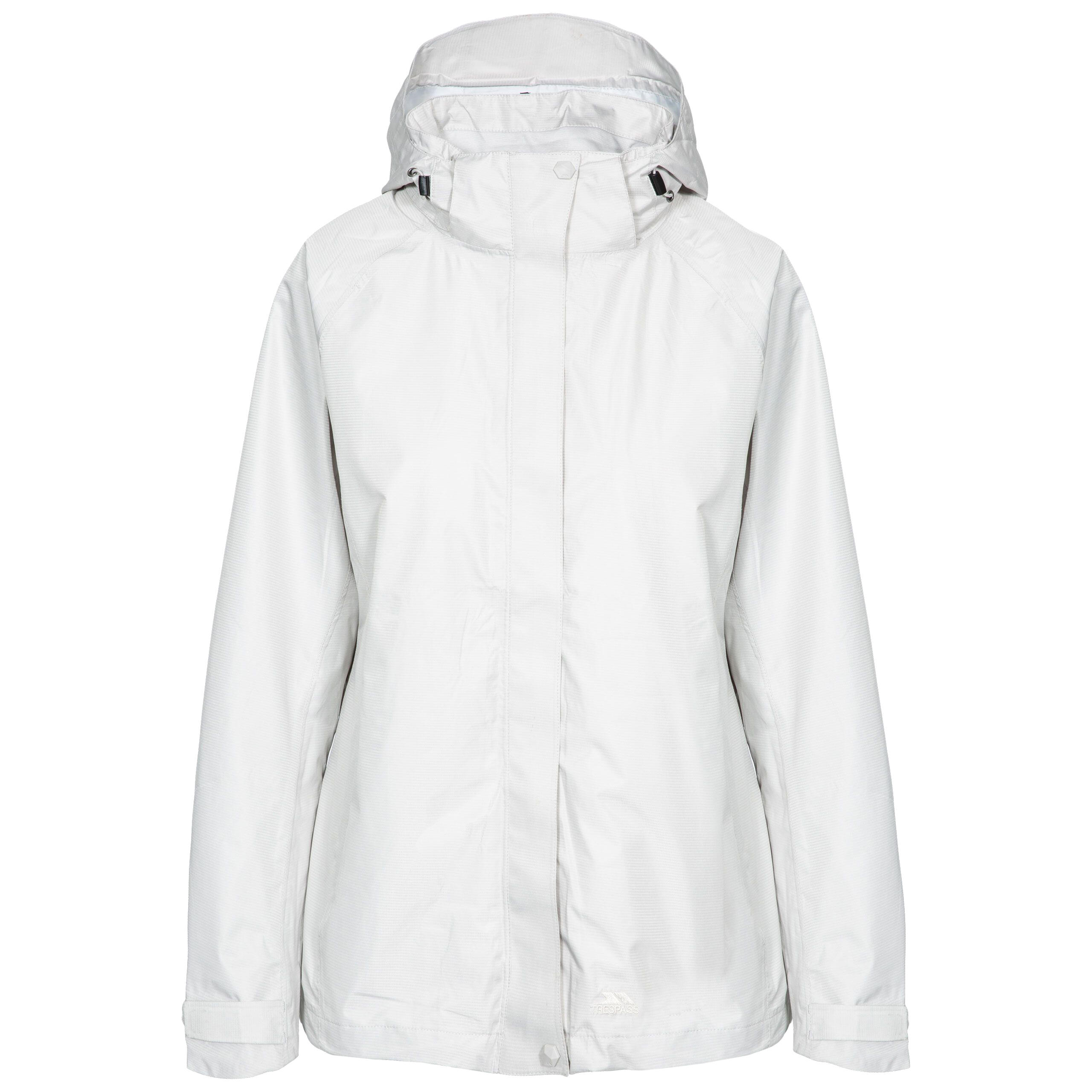 Women's REVIEW waterproof jacket (Off-white)