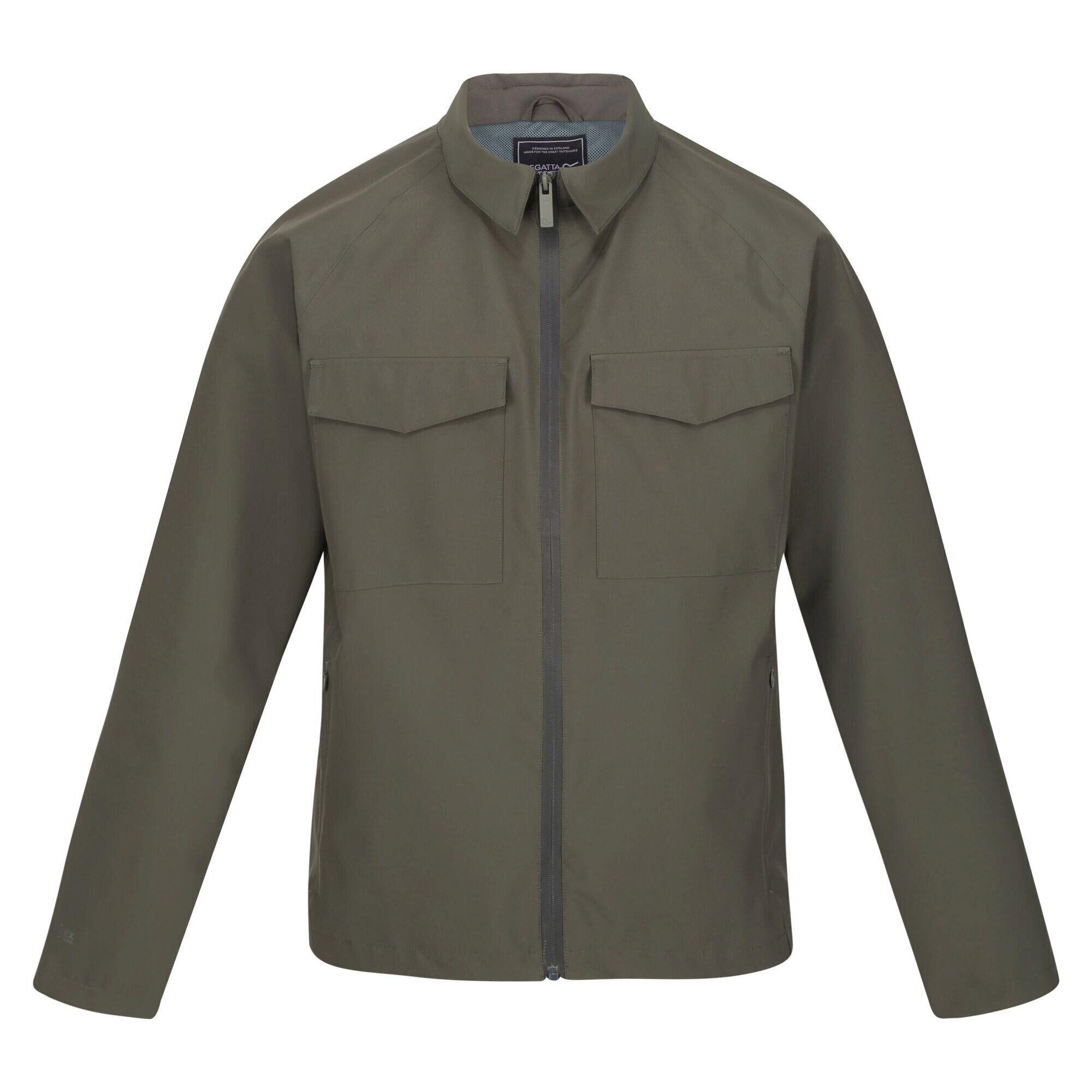 WALKEN waterproof jacket for men (Dark khaki)