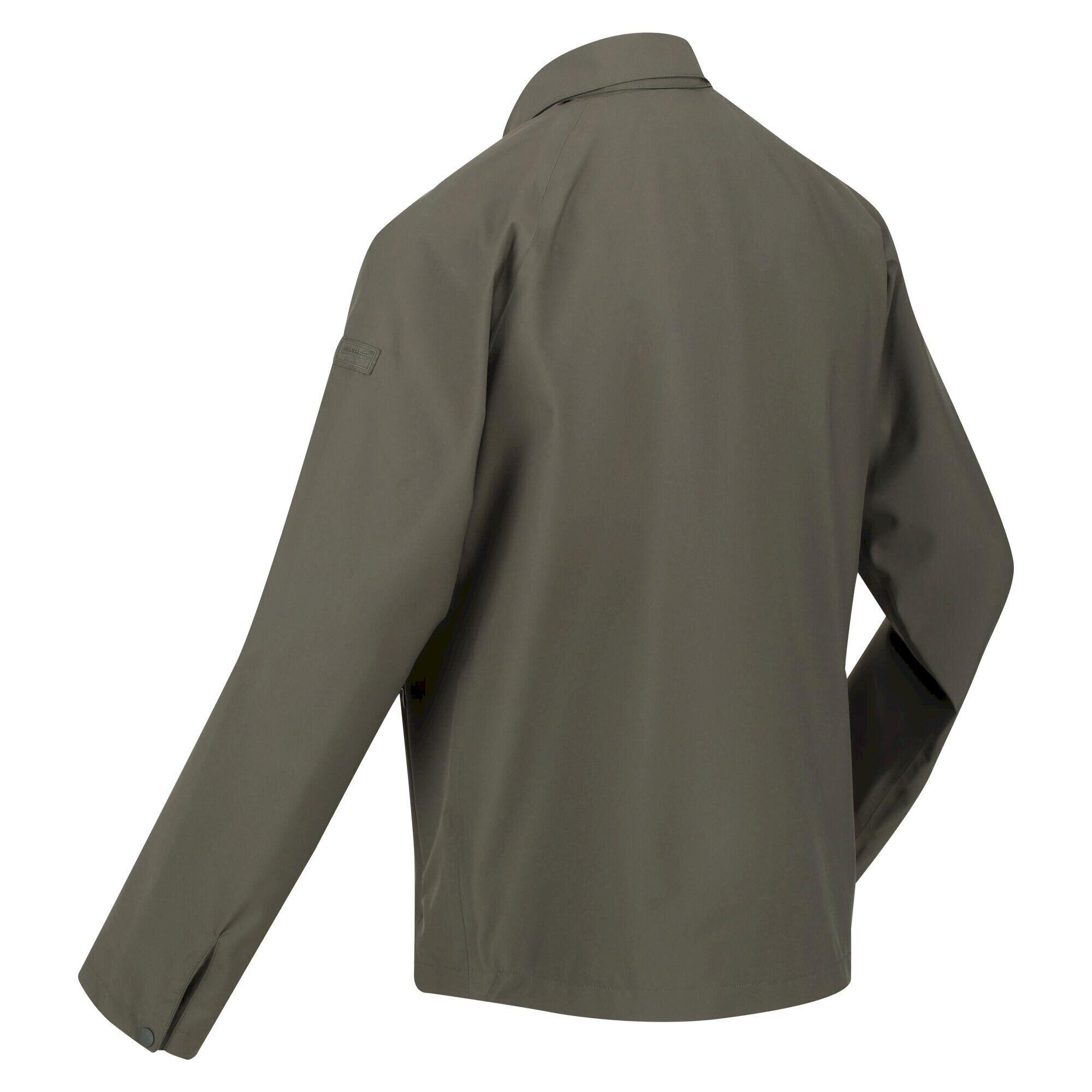 Mens Walken Waterproof Jacket (Dark Khaki) 3/5