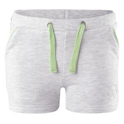 Meisjes Mira Logo Shorts (Lichtgrijs Melange)