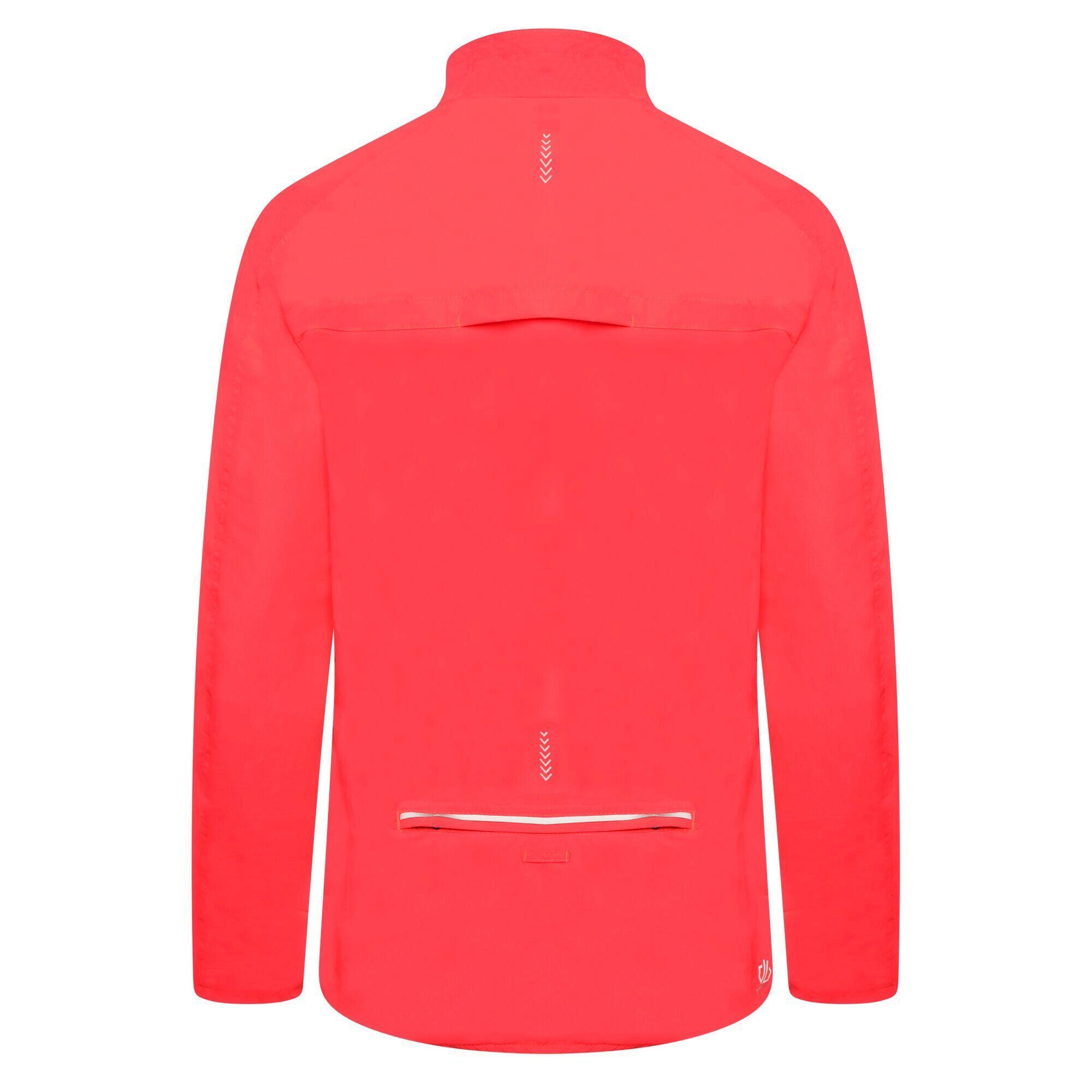 Womens/Ladies Mediant II Waterproof Jacket (Neon Pink) 2/5