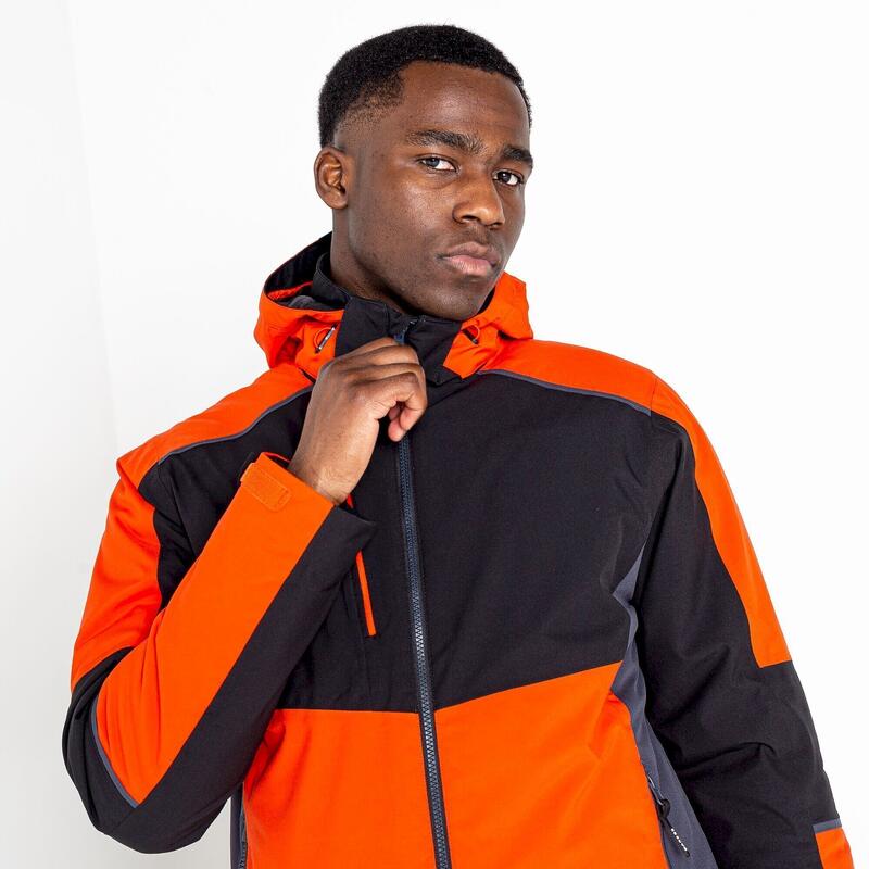 Blouson de ski EMULATE Homme (Orange foncé / Noir)