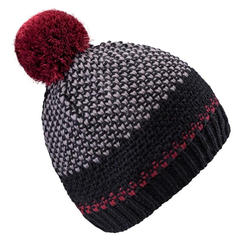 Bonnet d´hiver HERVIN Adulte (Noir / Gris / Bordeaux)