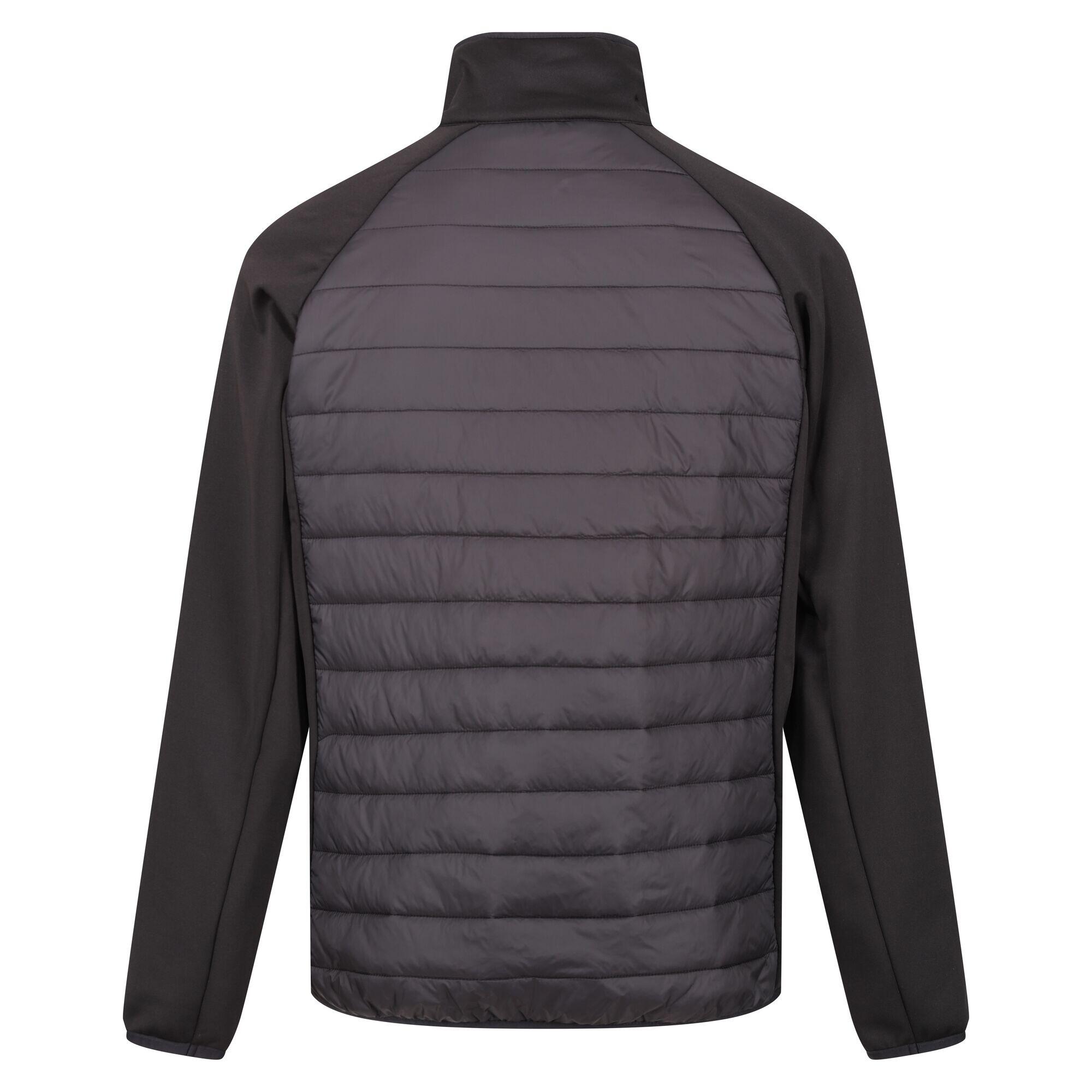 Giacca Ibrida Uomo Regatta Clumber IV Nero 2/5