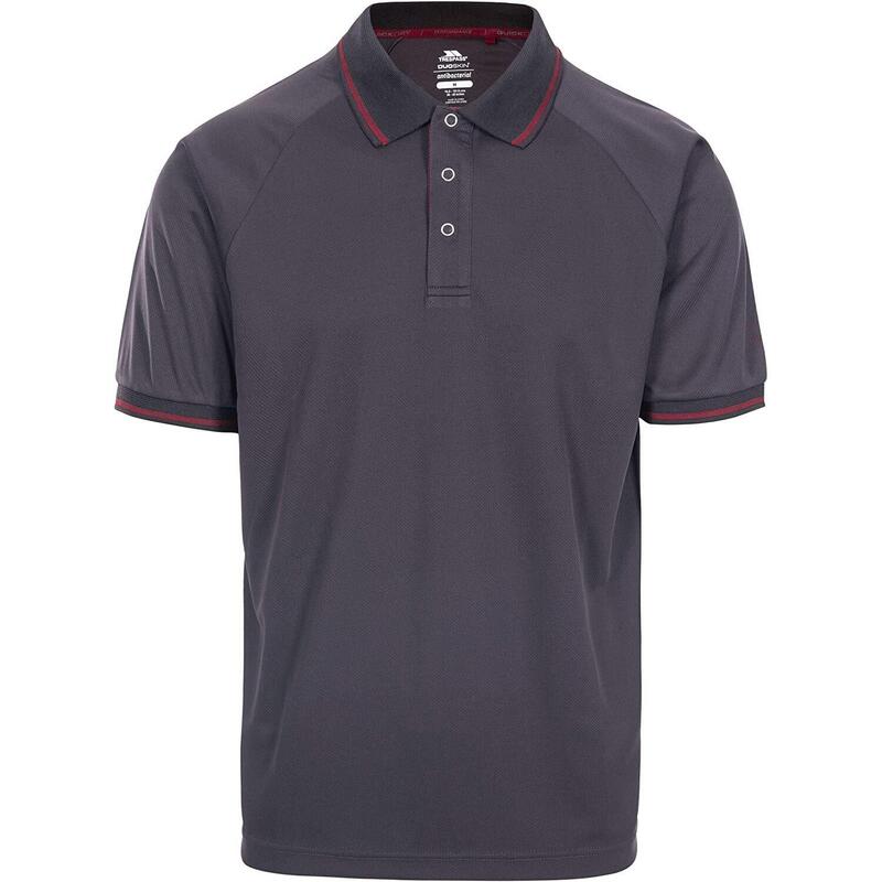 Polo de deporte manga corta Modelo Bonington hombre caballero Gris Oscuro