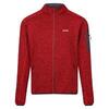 Forro Polar Newhill de Jaspeada para Hombre Rojo Peligro