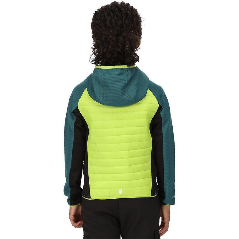 Veste isolée KIELDER Enfant (Vert kaki clair / Sarcelle)