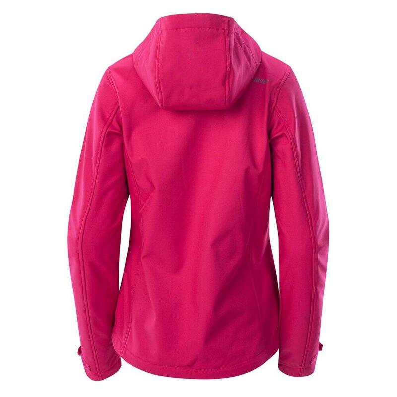 Chaqueta Softshell Samir para Mujer Rojo Persa, Higo