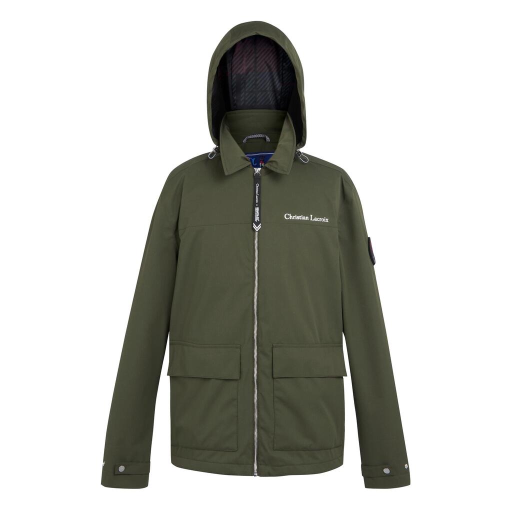 Mens Christian Lacroix Ramatuelle Waterproof Jacket (Dark Khaki)