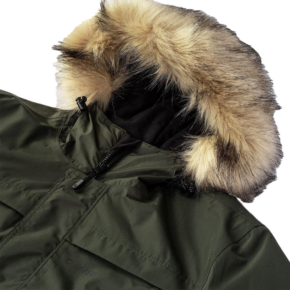 Veste LASSE Homme (Encre Noire / Jaune Orangé) 4/4