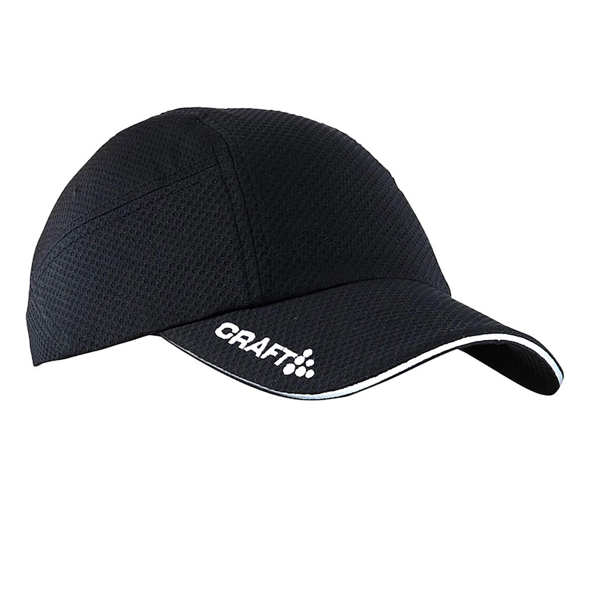 CRAFT Unisex Adult Running Baseball Cap (Black)