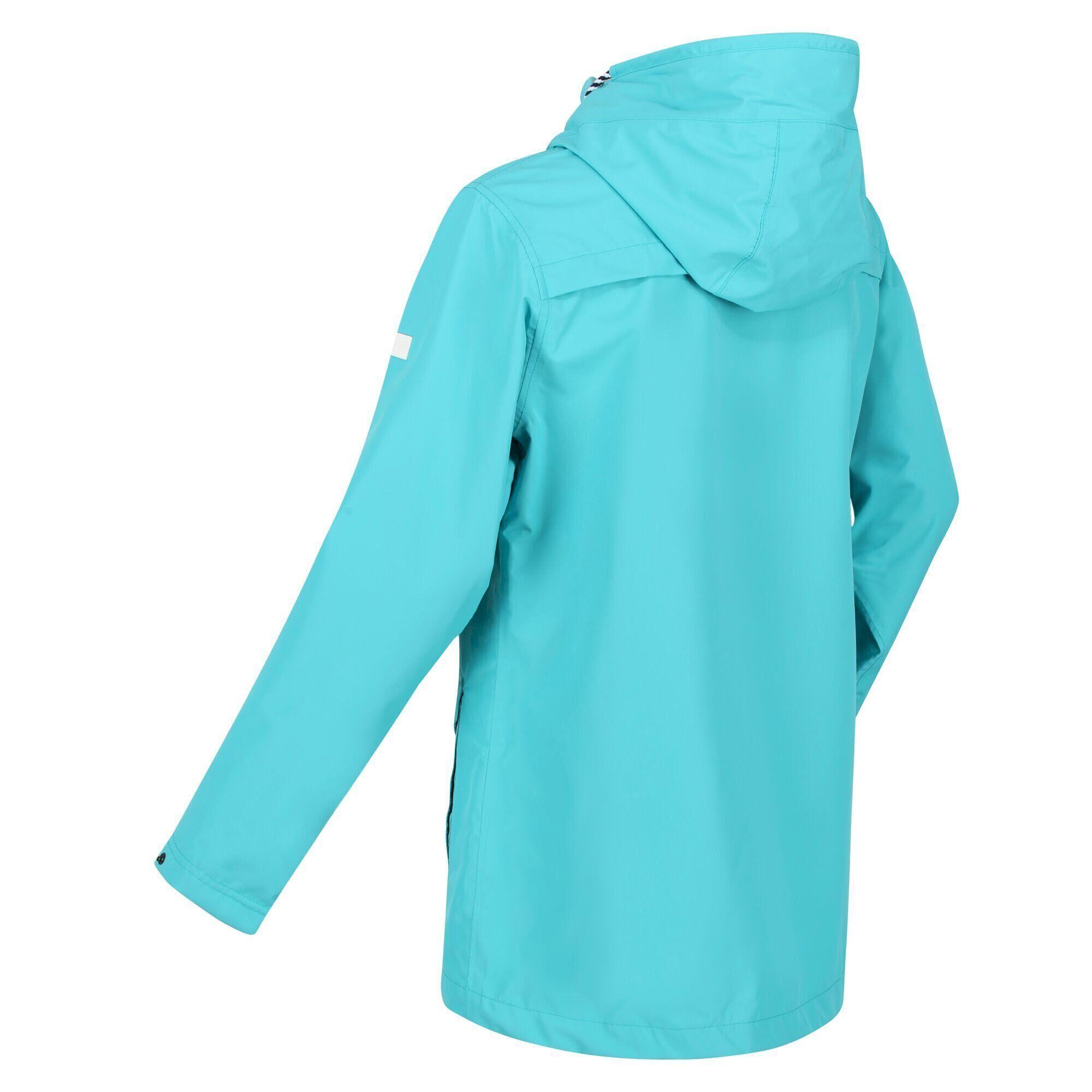 Womens/Ladies Bayarma Lightweight Waterproof Jacket (Turquoise) 3/5