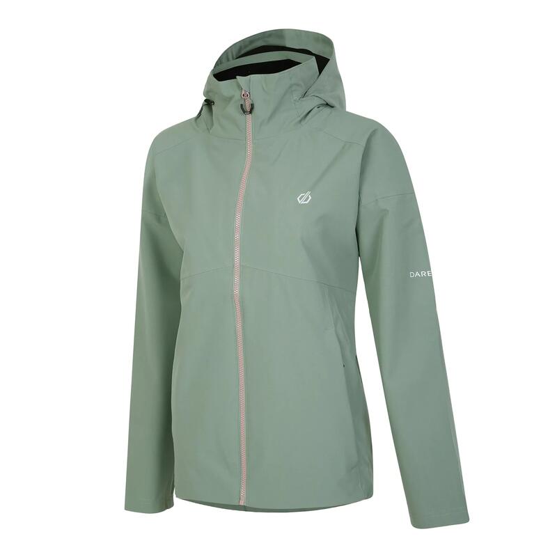 Chaqueta Impermeable Trail para Mujer Lilypad Verde