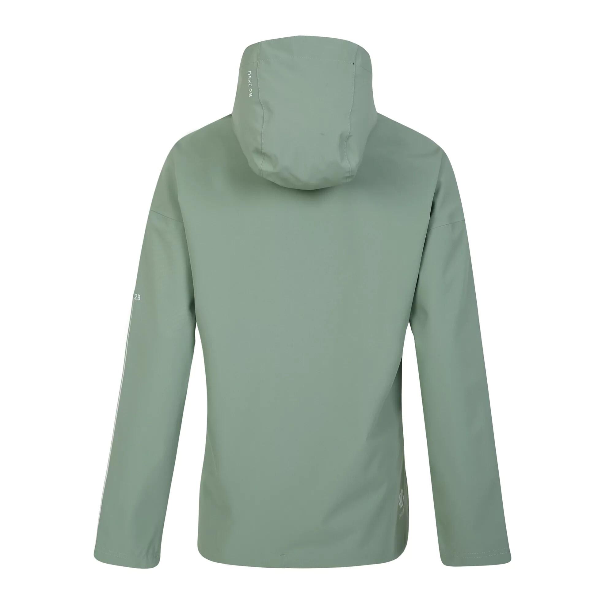 Womens/Ladies Trail Waterproof Jacket (Lilypad Green) 2/5