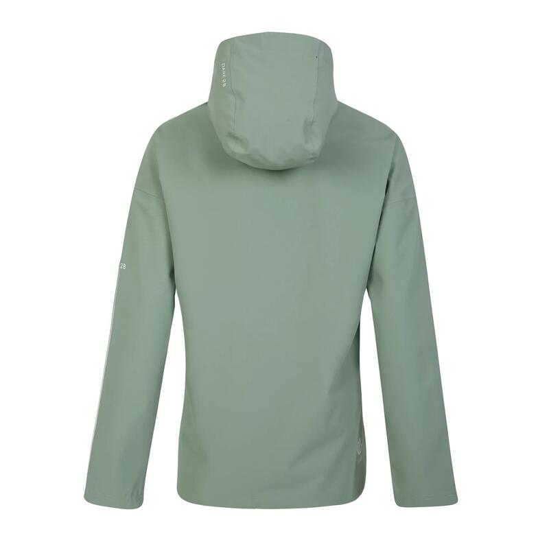 Chaqueta Impermeable Trail para Mujer Lilypad Verde