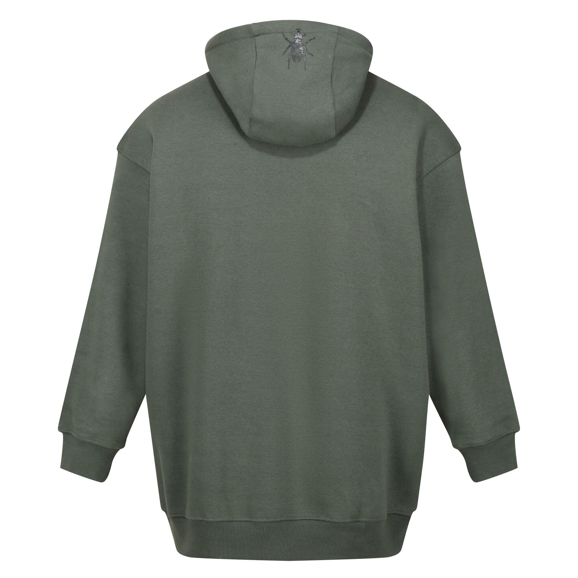 Heren Christian Lacroix Miramas Hoodie (Donkere Khaki) 2/4