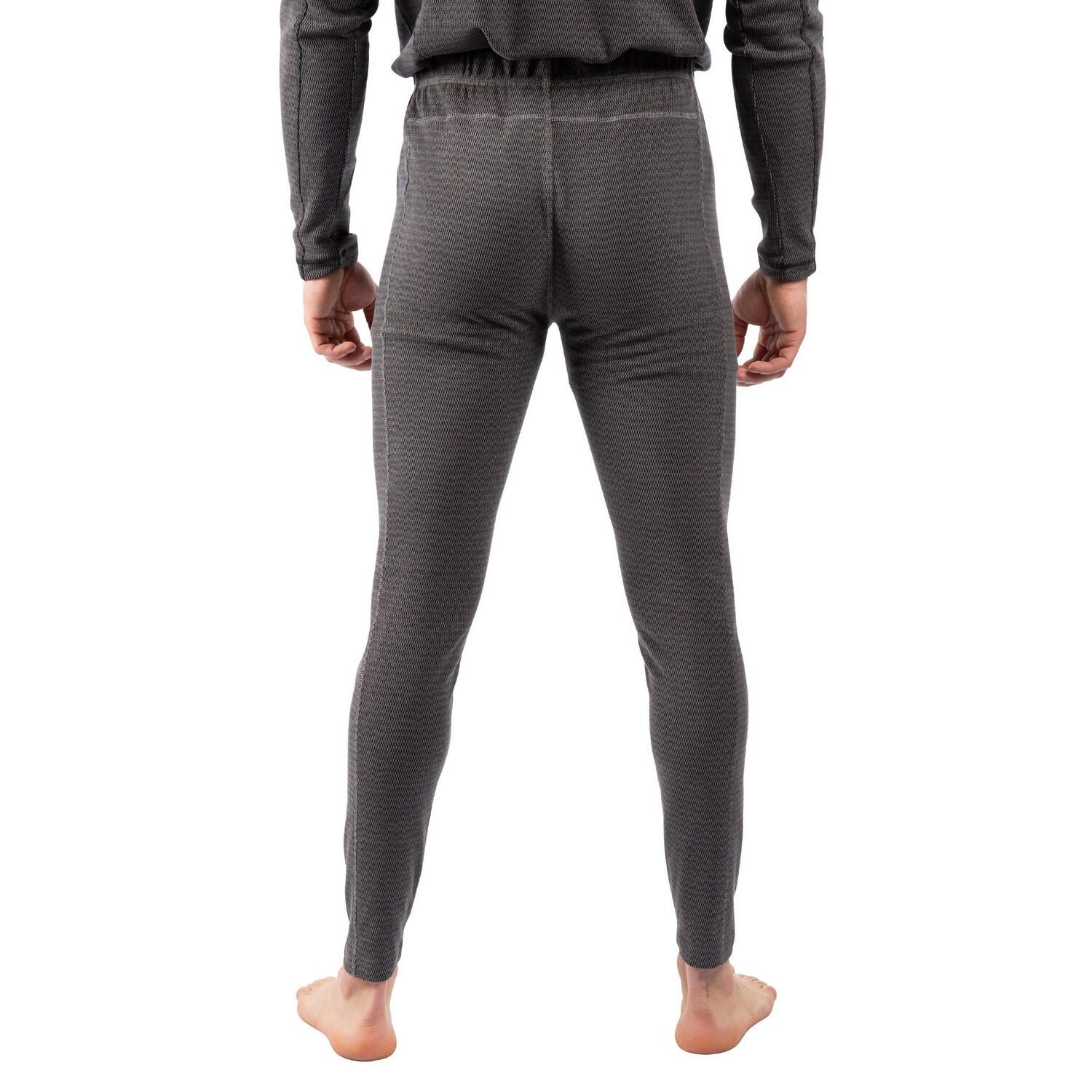 Sottopantaloni Uomo Trespass Kirk Nero Grigio Scuro 2/5