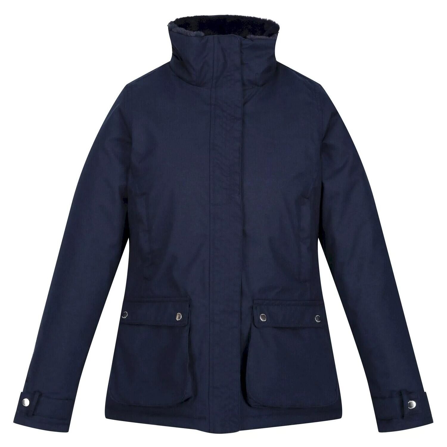 REGATTA Womens/Ladies Leighton Waterproof Jacket (Navy)