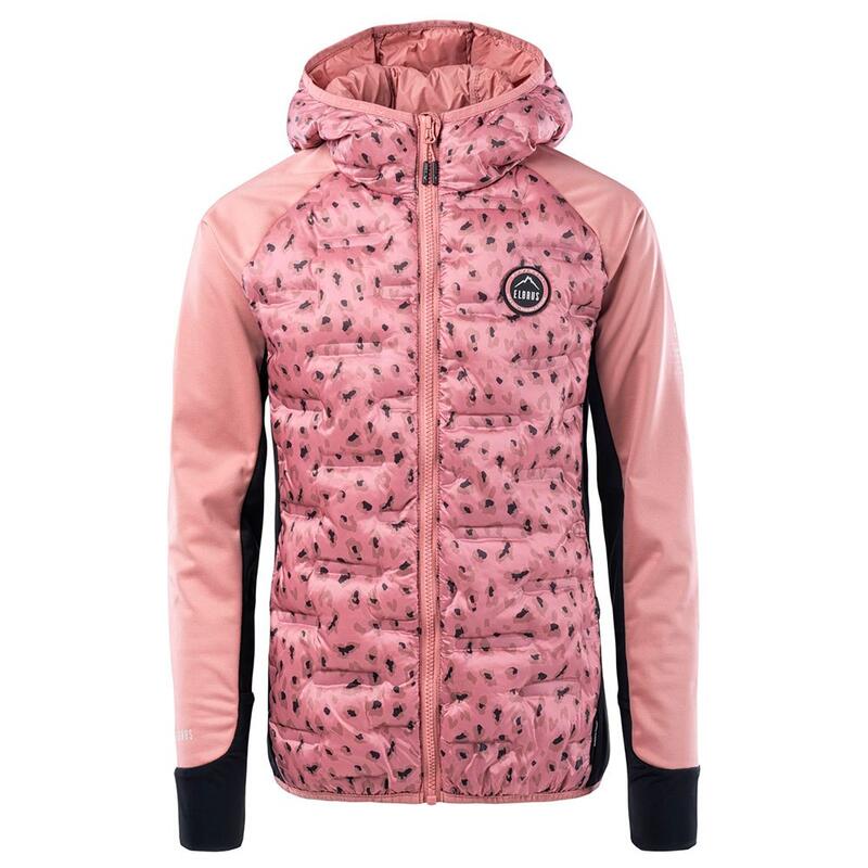 Veste EMINI Fille (Rose Cendre / Noir)