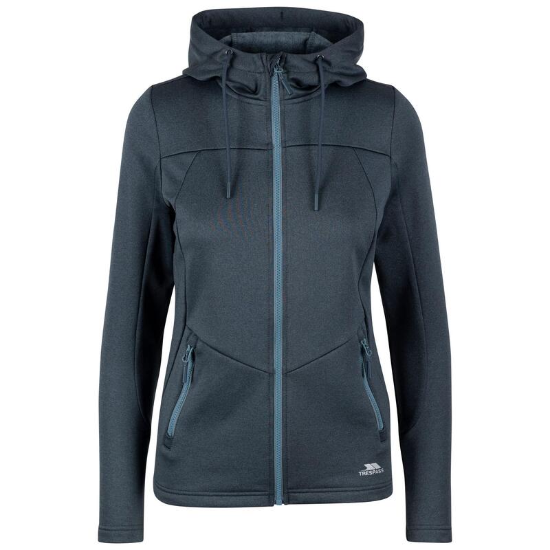 Dames Koa Active Hoodie (Blauw Grijs Marl)