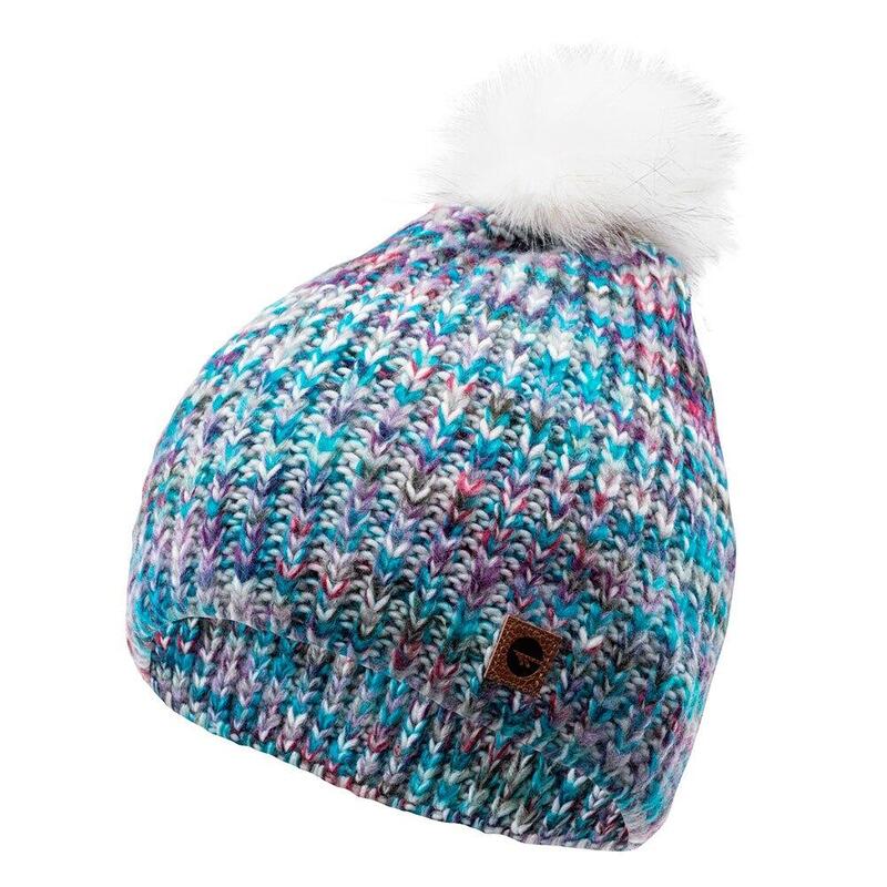 Gorro Lady Vikna Mulher Branco/Azul/Sangria Melange