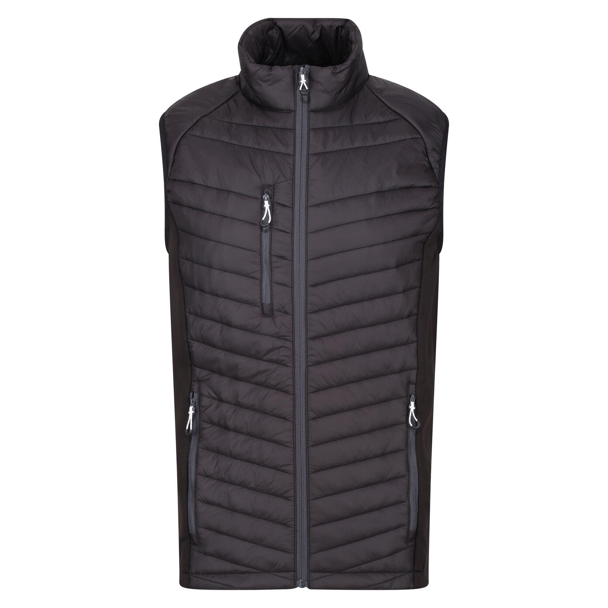 Men's NAVIGATE sleeveless jacket (Navy blue / Seal gray)