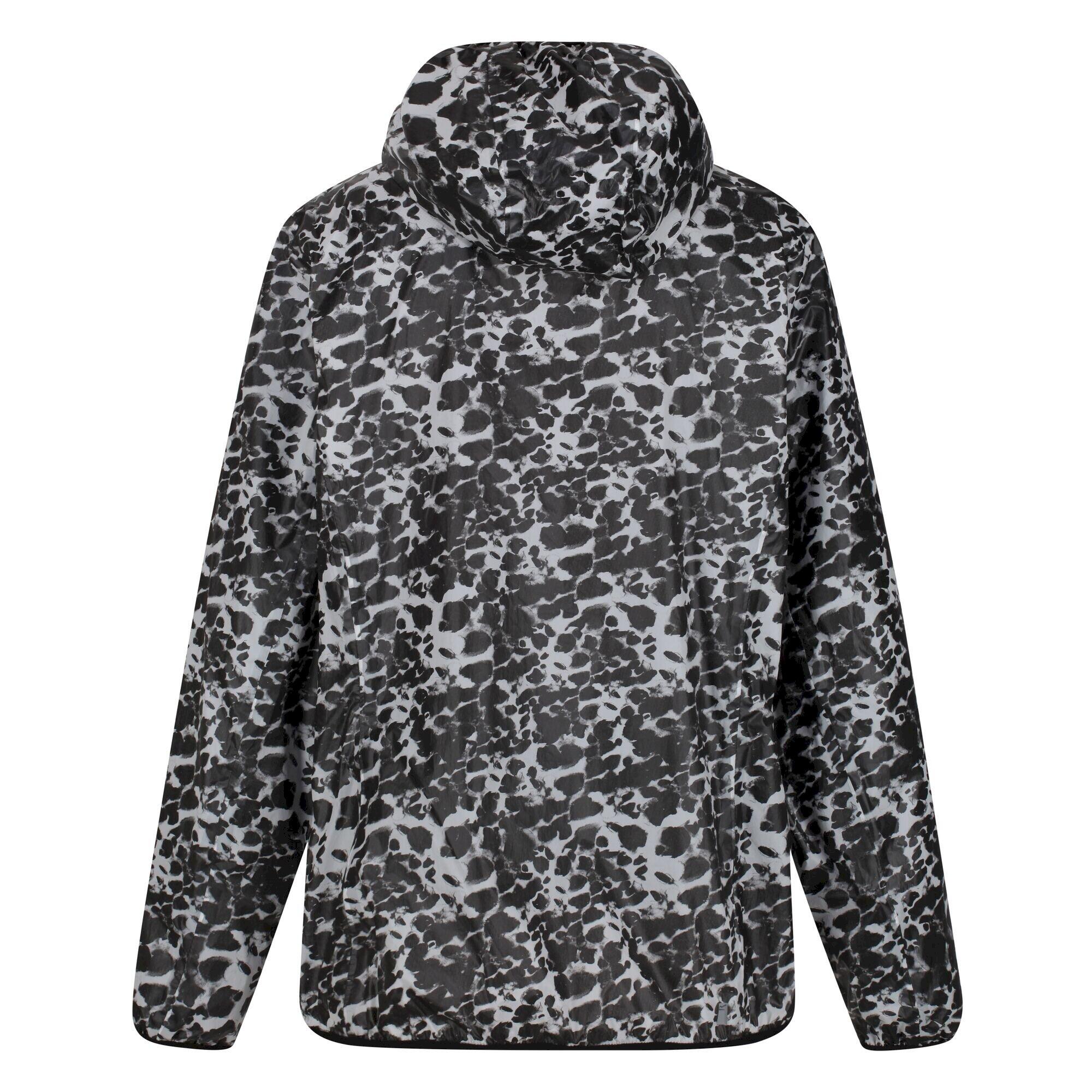 Womens/Ladies Serenton Ink Blot Waterproof Jacket (Monochrome) 2/5