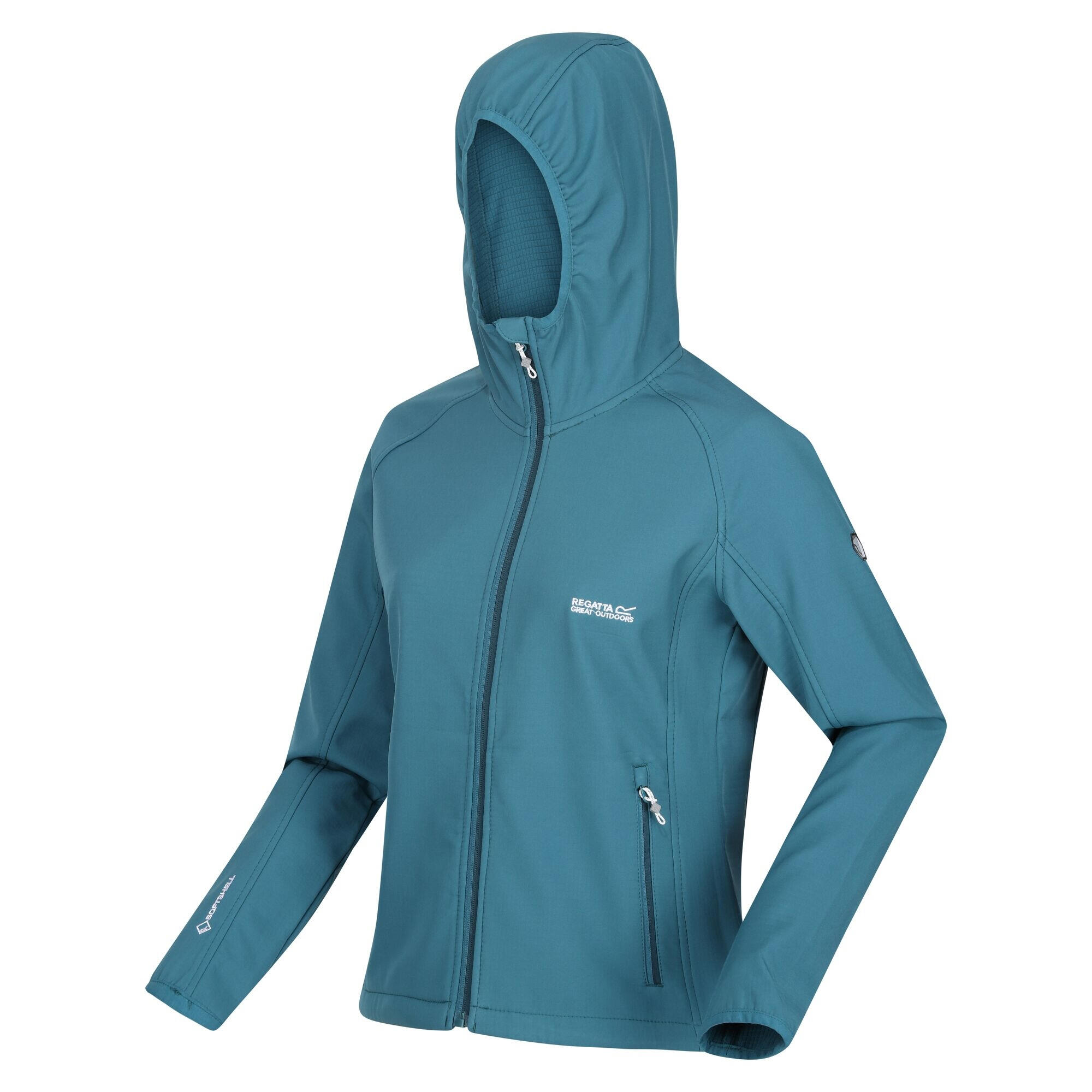 Womens/Ladies Ared III Soft Shell Jacket (Dragonfly) 3/5