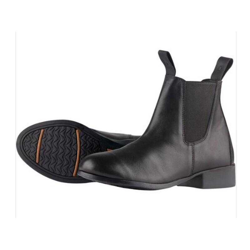 Unisex Elevation Jodhpur II Leder Stiefeletten Damen und Herren Schwarz