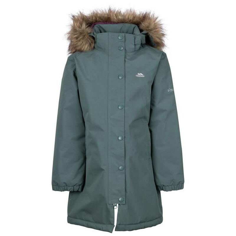 Veste imperméable ASTOUND Fille (Vert sombre)