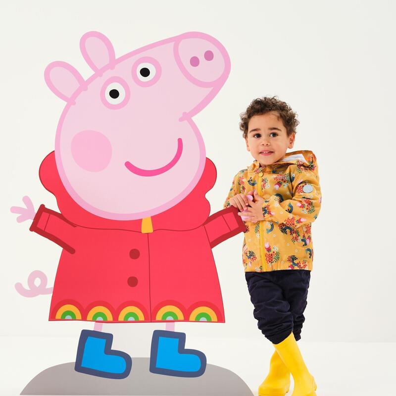 Muddy Puddle Peppa Pig Gebloemd Waterdicht Jasje voor kinderen/Kinderen