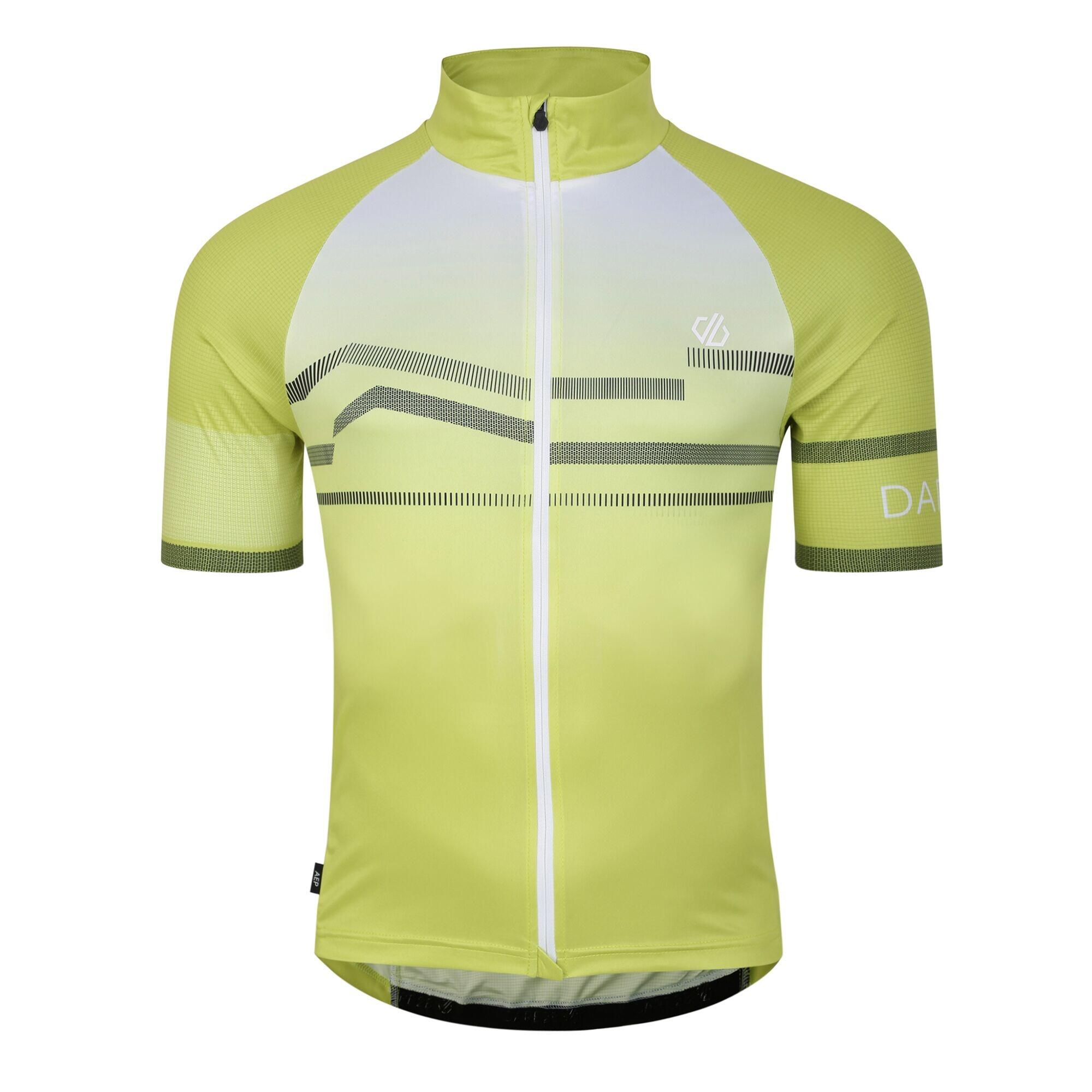 Men's REVOLVING cycling jersey (Fluorescent yellow)